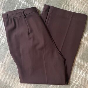 VTG Sag Harbor brown straight leg trousers 14